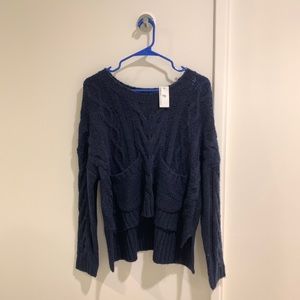 Foreign Exchange Navy Sweater